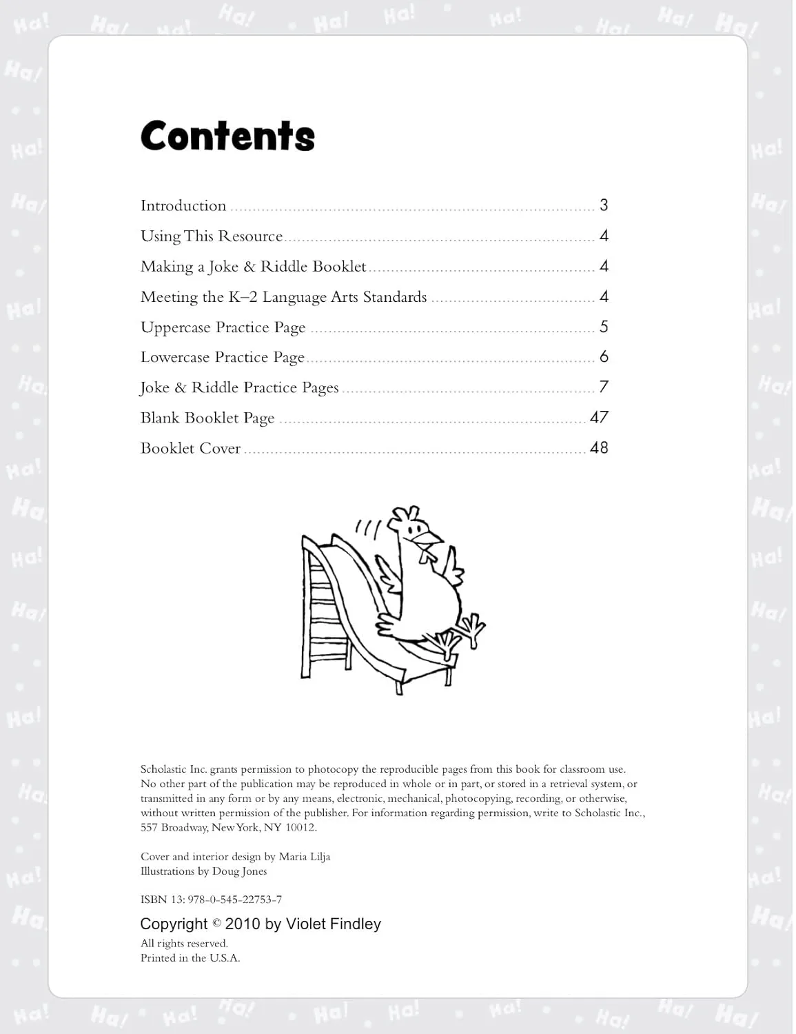 Scholastic Handwriting Practice: Jokes & Riddles