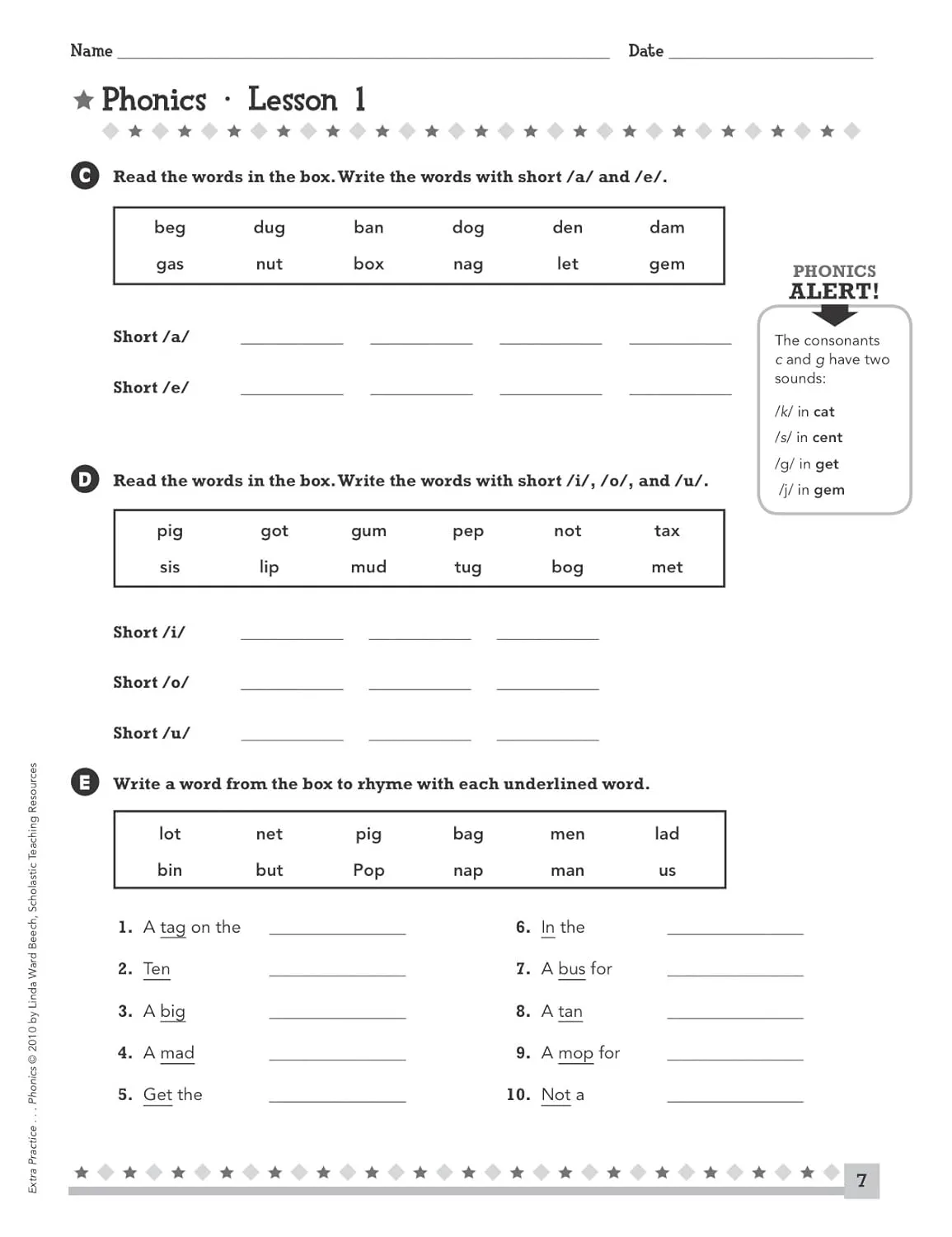 Extra Practice for Struggling Readers: Phonics: Motivating Practice Packets That Help Intermediate Students Build Essential