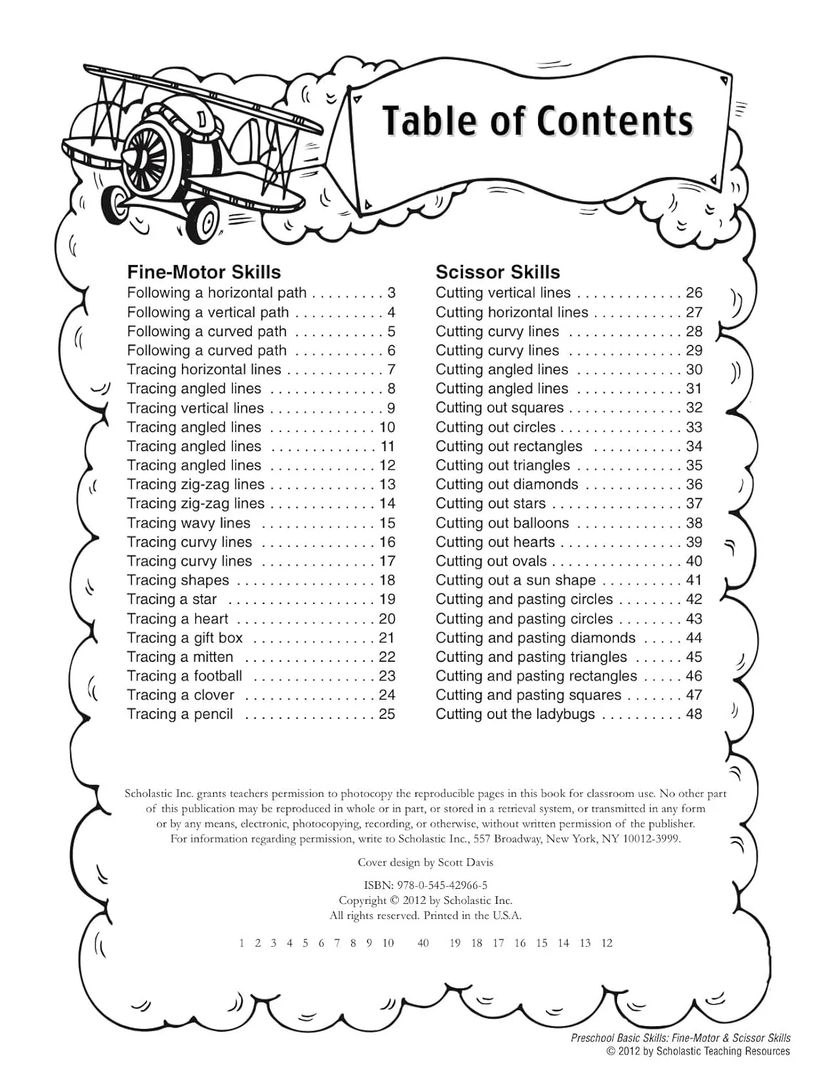 Preschool Basic Skills: Fine-Motor & Scissor Skills