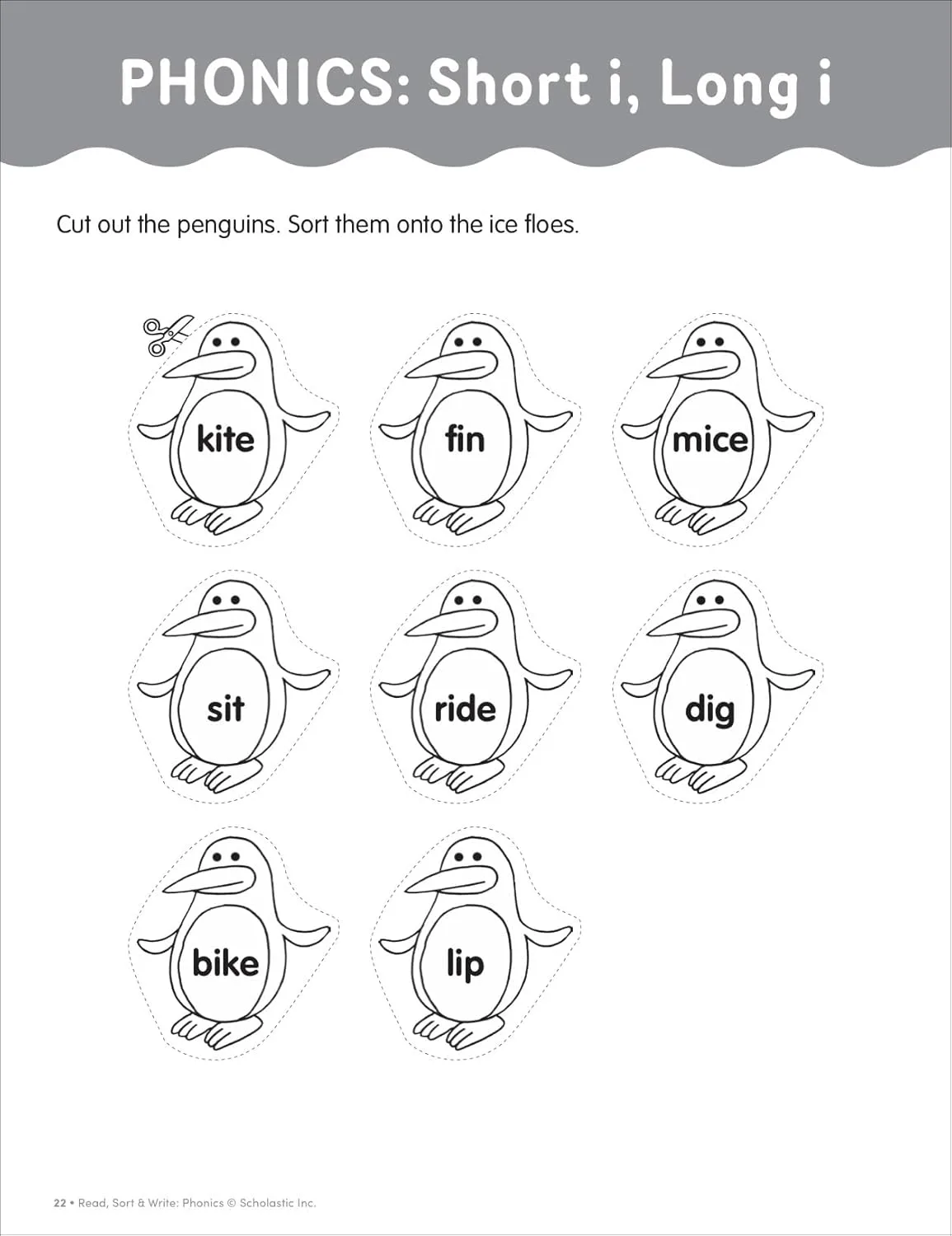 Read, Sort & Write: Phonics: Fun, Reproducible Activities With Writing Pages That Build Essential Skills