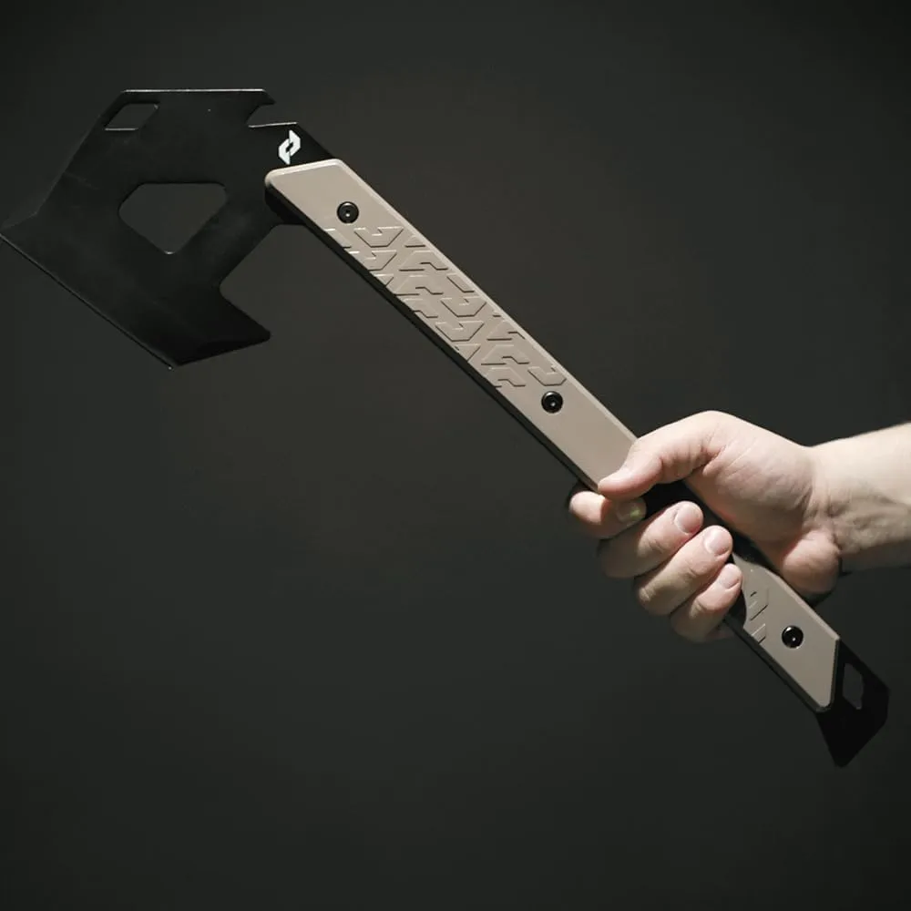 Schrade Delta Class Backdraft Axe 19.5in with a 4.75in 3Cr13 Steel Blade and G10 Handle for Outdoor Survival, Camping