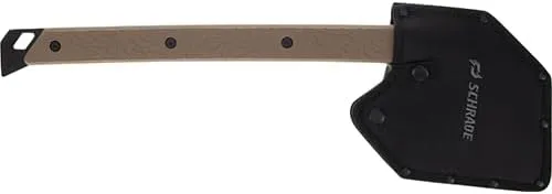 Schrade Delta Class Backdraft Axe 19.5in with a 4.75in 3Cr13 Steel Blade and G10 Handle for Outdoor Survival, Camping