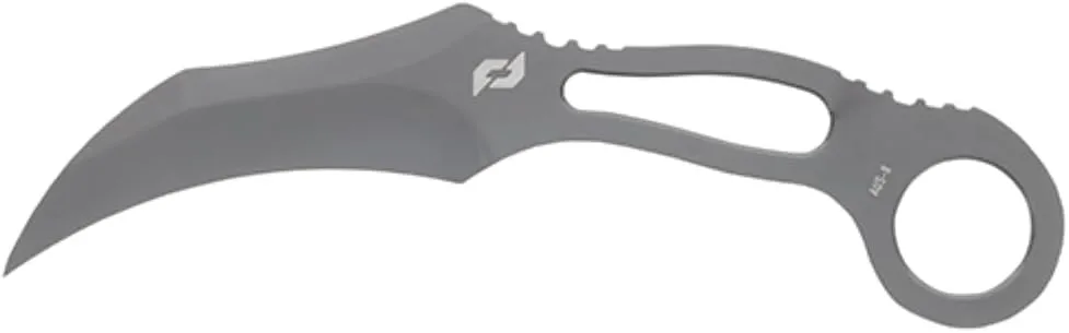 Schrade Delta Class Boneyard CLR Fixed Blade with 9Cr18MoV Grey Ti Coat for Outdoor Survival