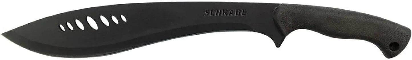 Schrade Delta Class Decimate Kukri 20.75in with 14.5in 3Cr13 Steel Blade and Non-Slip Grip for Outdoor Survival, Camping