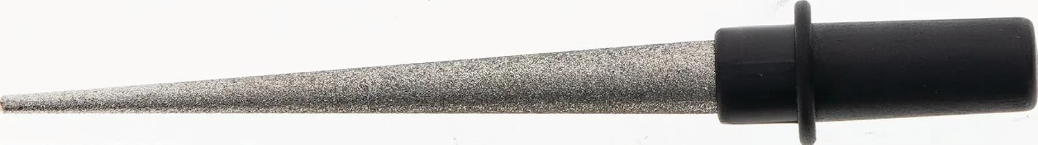 Schrade Delta Class Hone Cone with Diamond Dust Tapered Sharpening Rod , 4.6" for Knife Sharpening and EDC