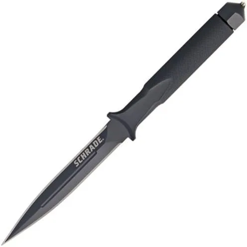 Schrade Delta Class Extreme Survival Slim Fixed Blade with High Carbon Steel for Outdoor Survival