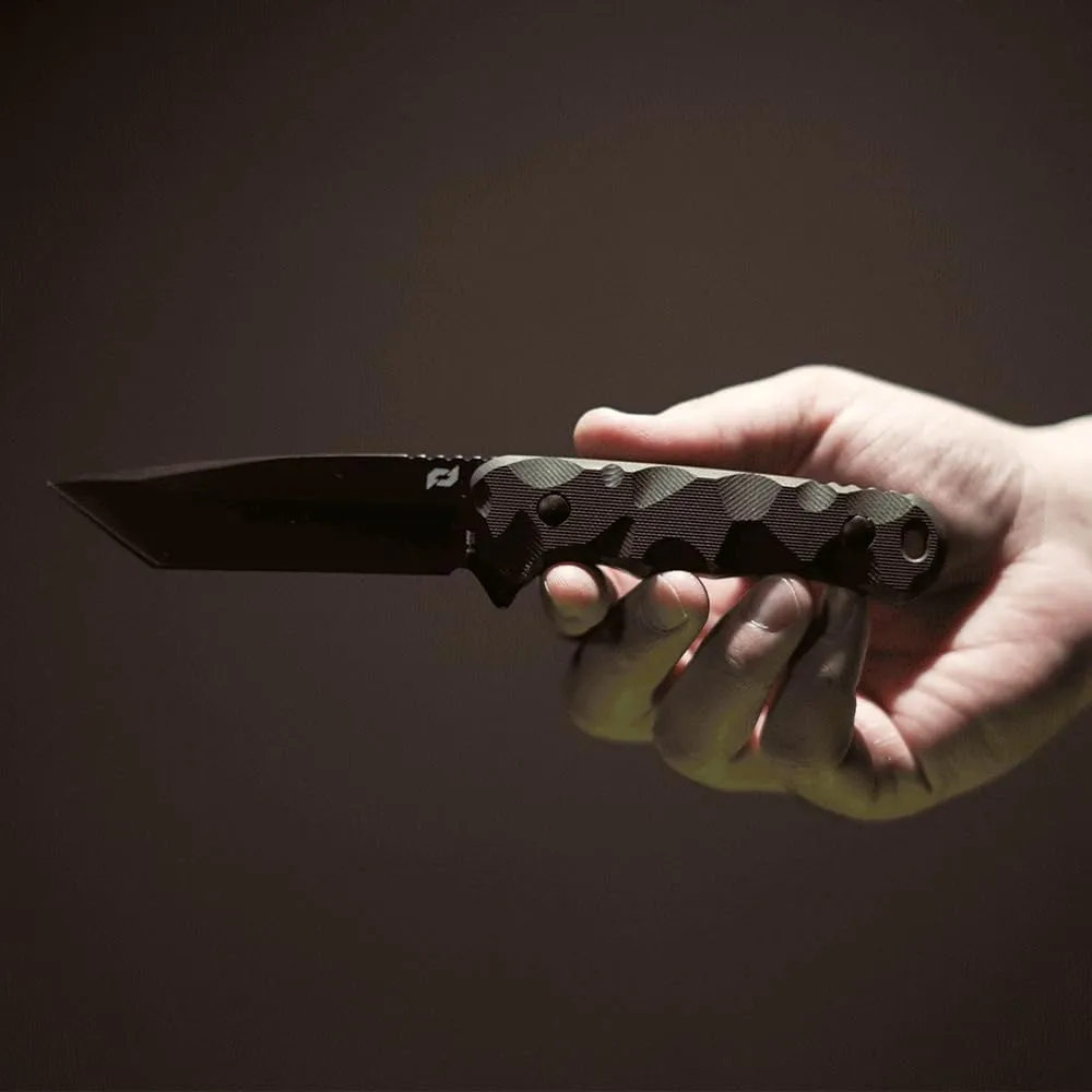 Schrade Delta Class Rigime Fixed Blade 8.5in with 3.83in AUS-8 Steel Blade and G-10 Handle for Hunting, and Bushcraft 2.0