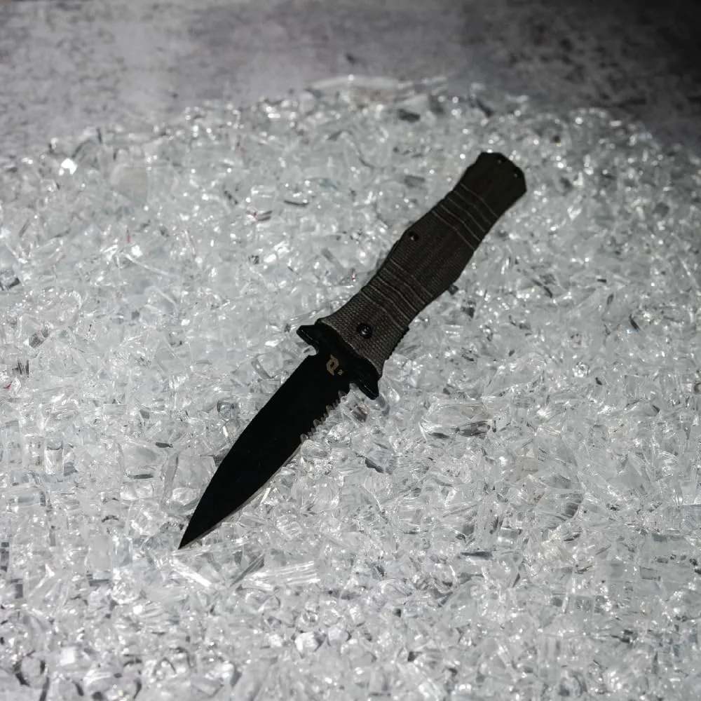 Schrade Beta Class 8.8in Infiltrate Folder with 3.75in D2 Steel Blade and a G10 Handle for EDC, Work and Service