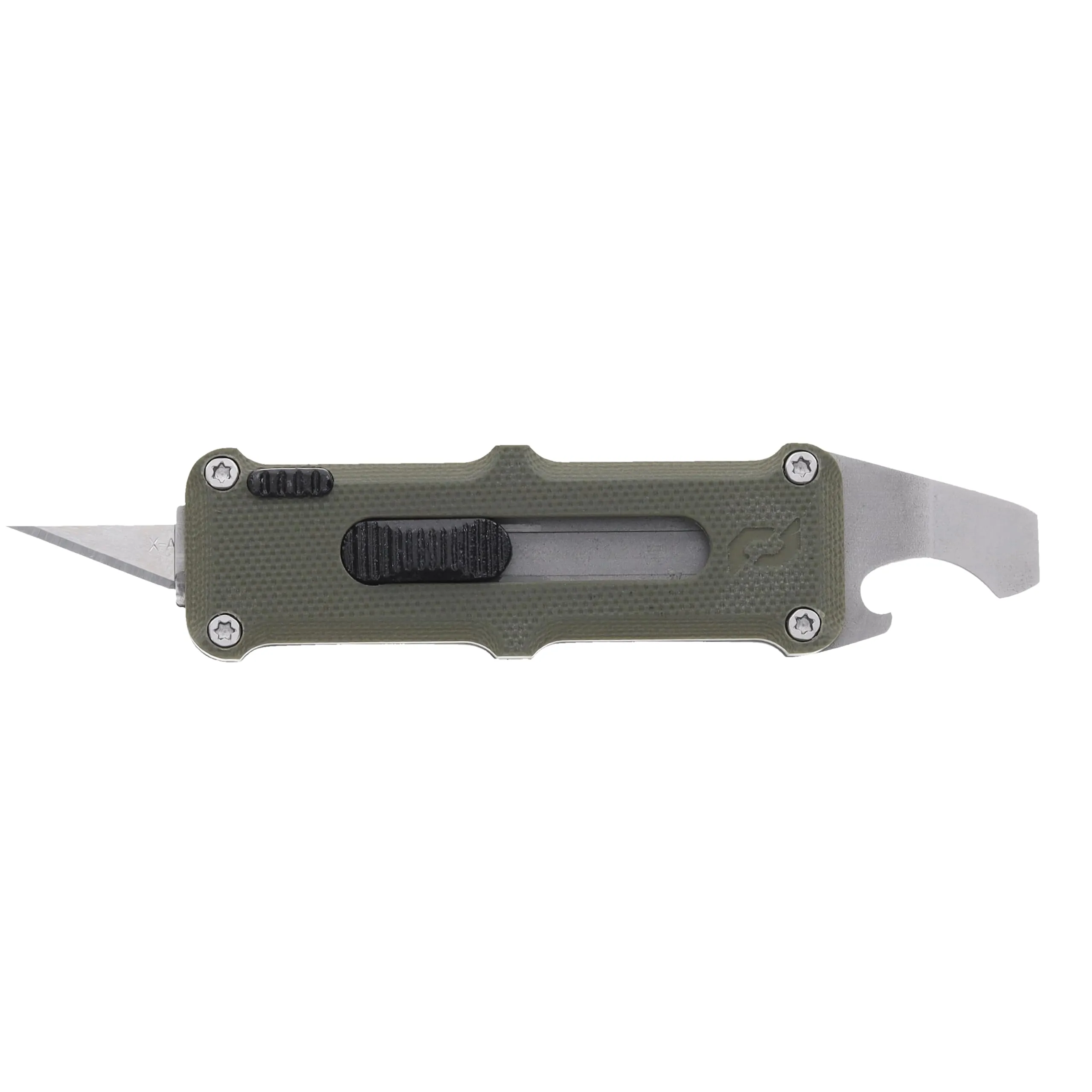 Schrade Delta Class Journeyman 4.5 with 3in Xacto Blade and G10 and Stainless Steel Handle for EDC