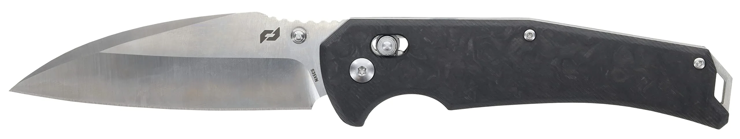 Schrade Alpha Class Radok 8.75in with 3.75in S35VN Steel Blade and Forged Carbon Fiber Handle, Made in USA for EDC