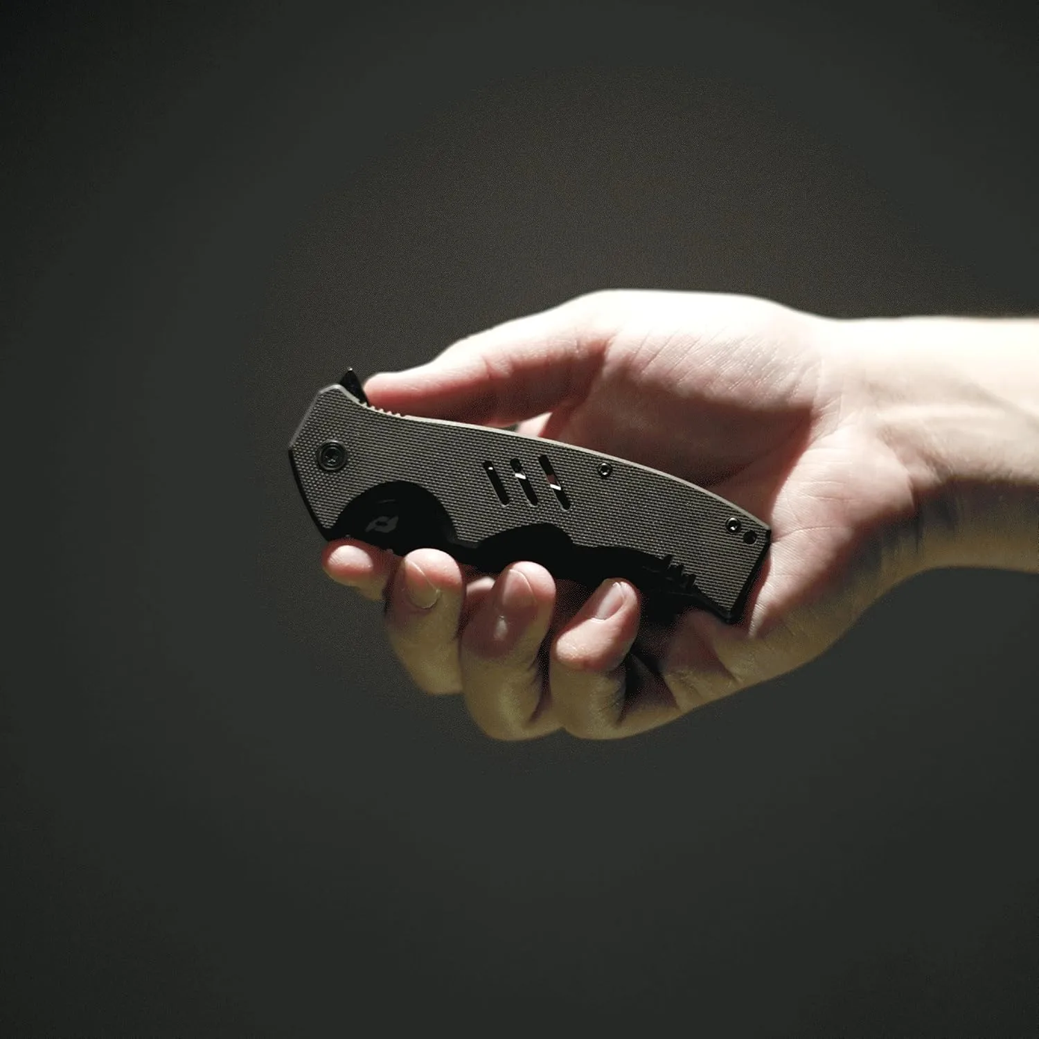 Schrade Delta Class Sentiment Folder 8.63in with 3.8in AUS-8 Steel Blade and G10 Handle for EDC