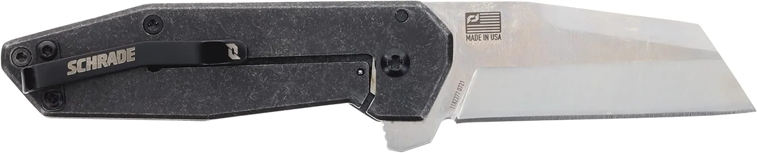 SCHRADE Slyte Made in USA D2 Wharncliffe Folding Knife