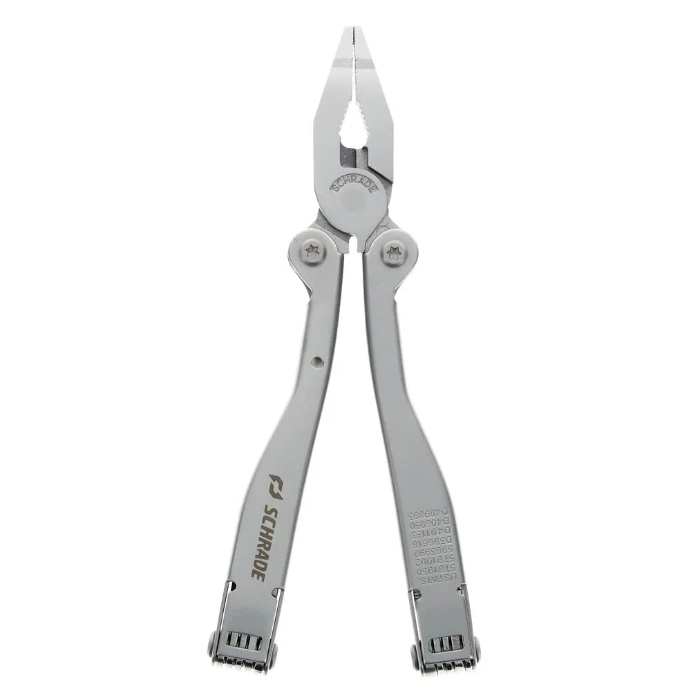 SCHRADE Tough Tool Multi-Tool, 21-Function Outdoor Survival