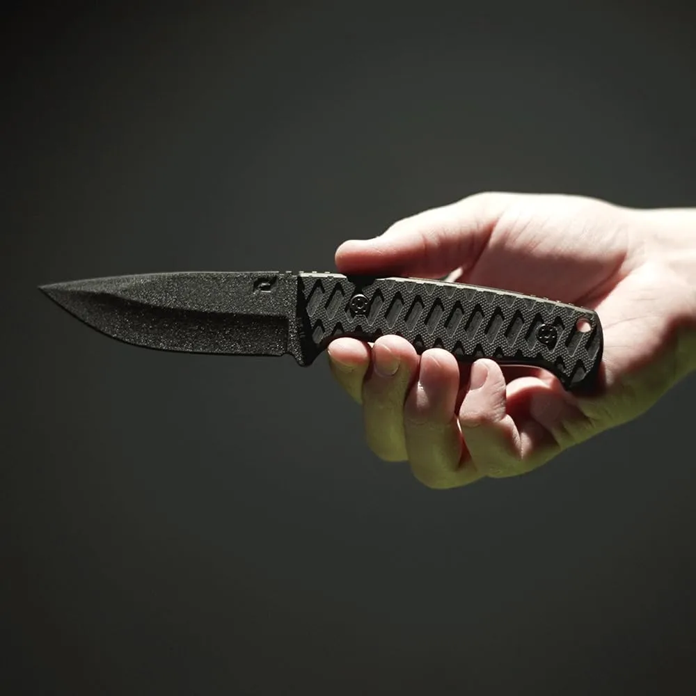 Schrade Delta Class Wolverine Fixed Blade with 65Mn High Carbon Stainless Steel for Outdoor Survival