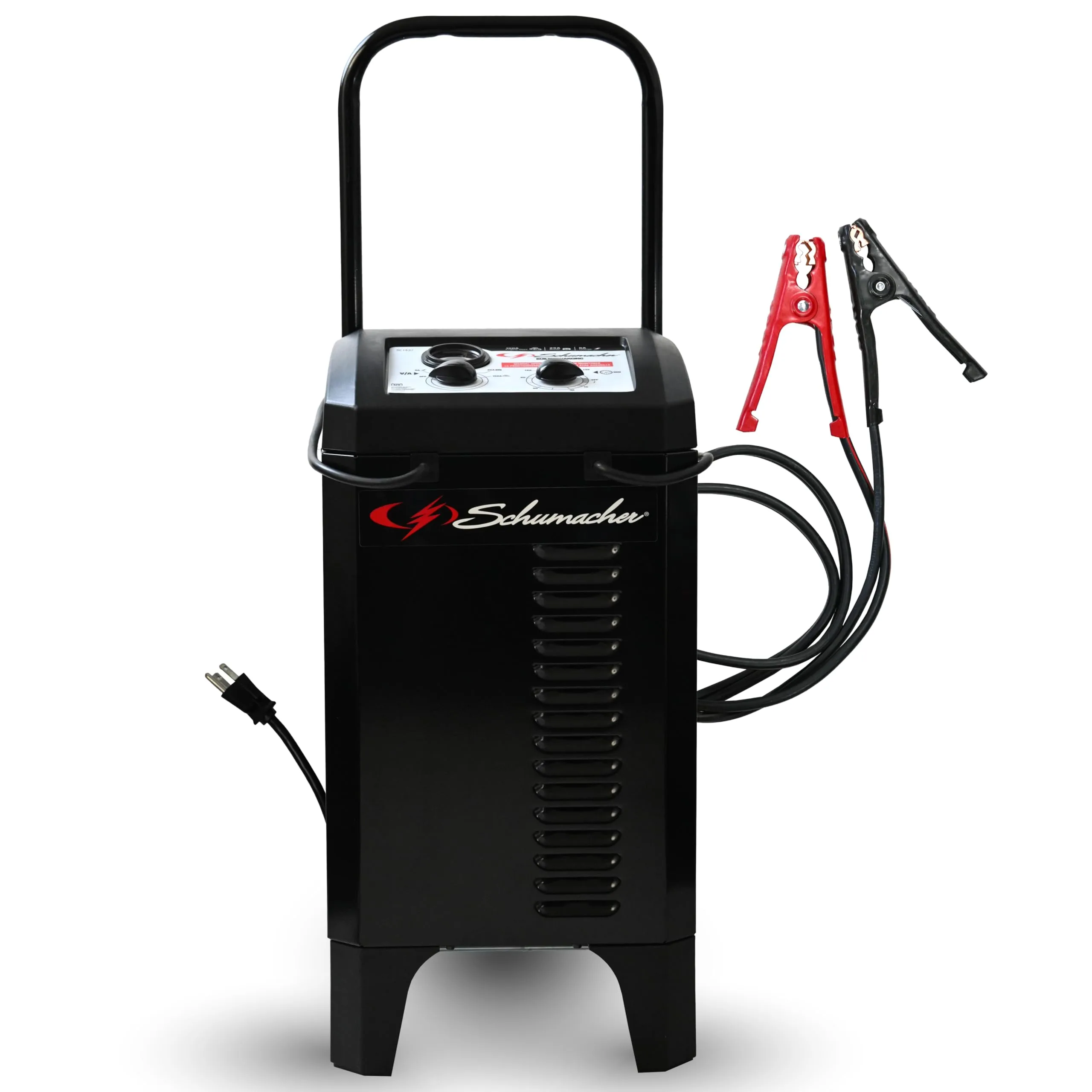 SCHUMACHER ELECTRIC Wheeled Manual Battery Charger & Engine Starter