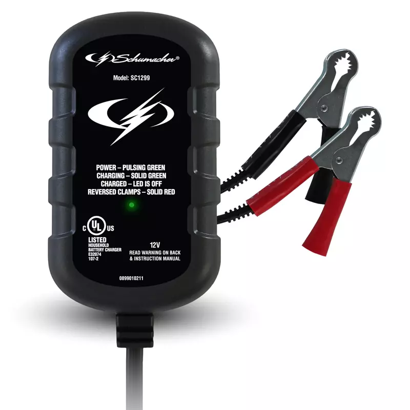 Schumacher SC1299 0.8A 12V Battery Charger & Maintainer