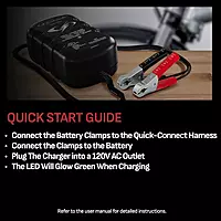 Schumacher SC1299 0.8A 12V Battery Charger & Maintainer