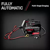 Schumacher SC1300 1.5A Battery Charger & Maintainer, 6V/12V 3-in-1