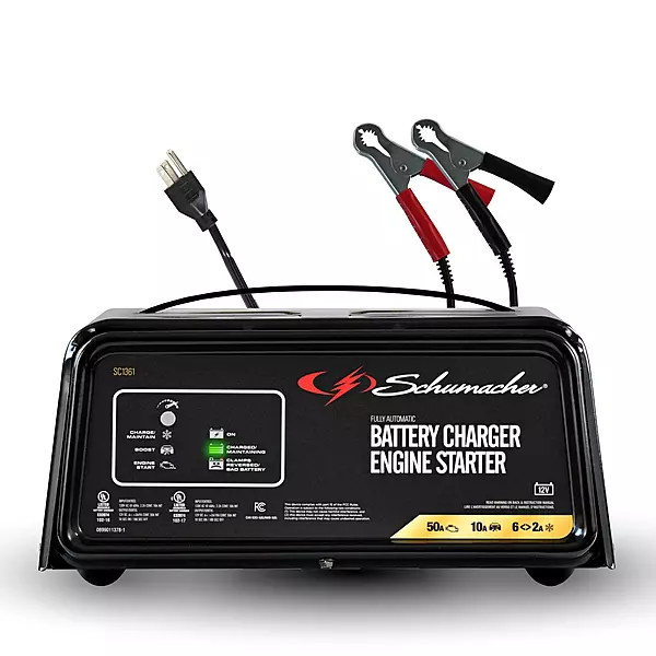 Schumacher Electric SC1361 50A 12V Battery Charger & Engine Starter