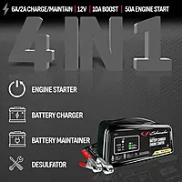 Schumacher Electric SC1361 50A 12V Battery Charger & Engine Starter
