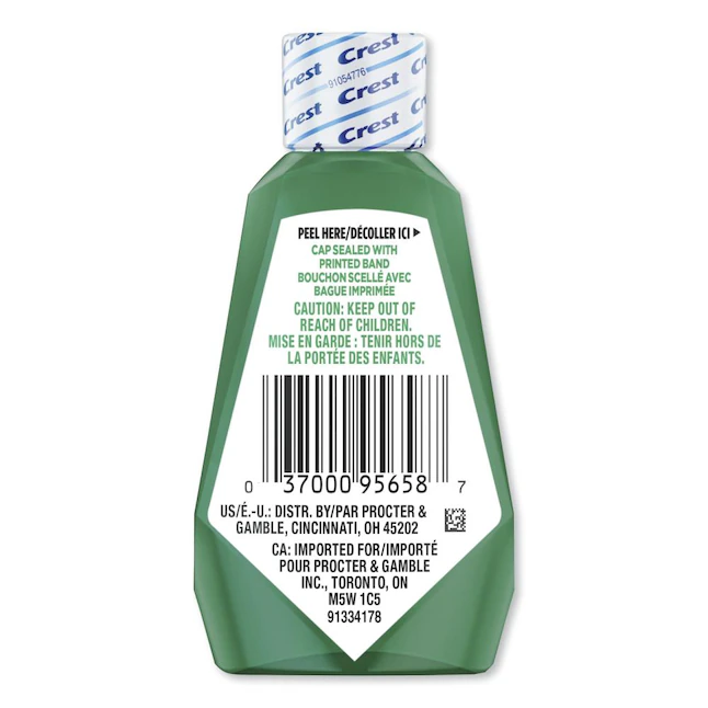 Crest Scope Mouthwash 1.2 oz - 180/Case
