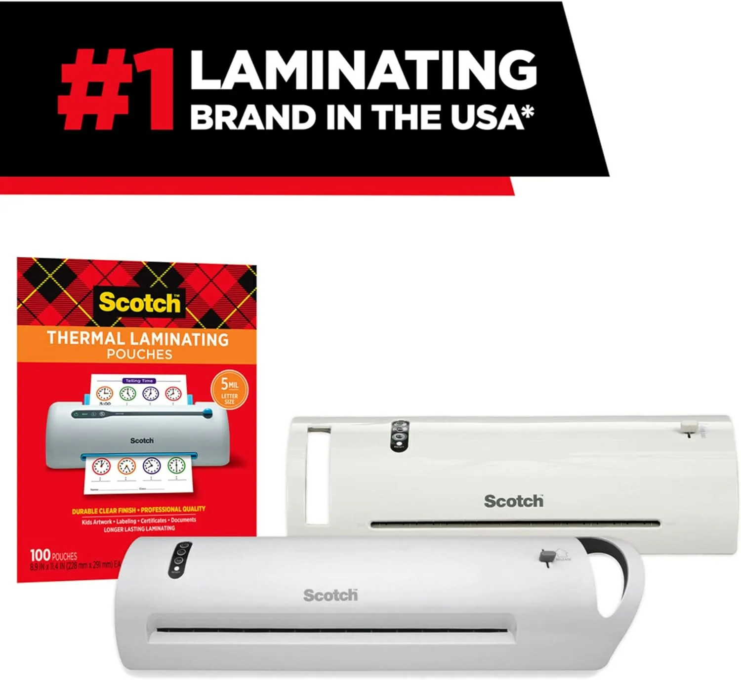 SCOTCH Thermal Laminating Pouches