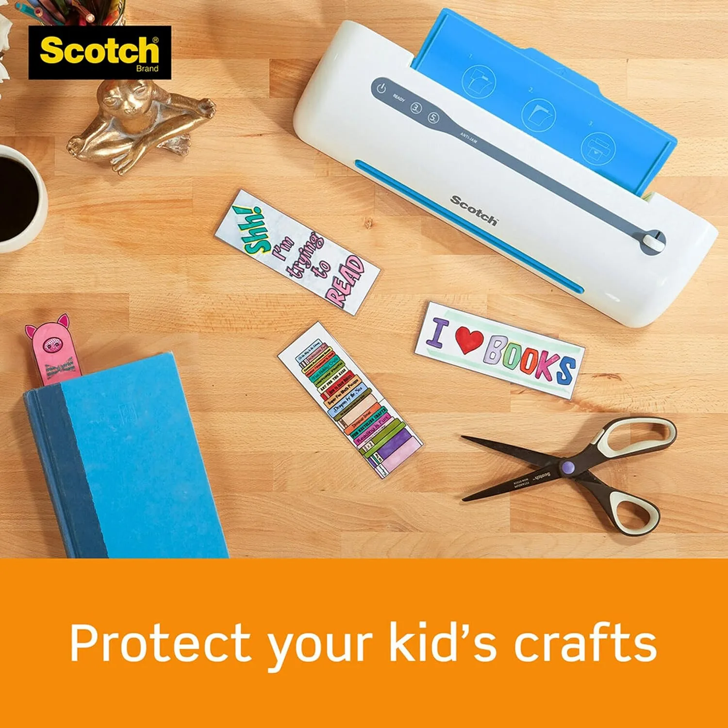 SCOTCH Thermal Laminating Pouches, 5 mil, Clear