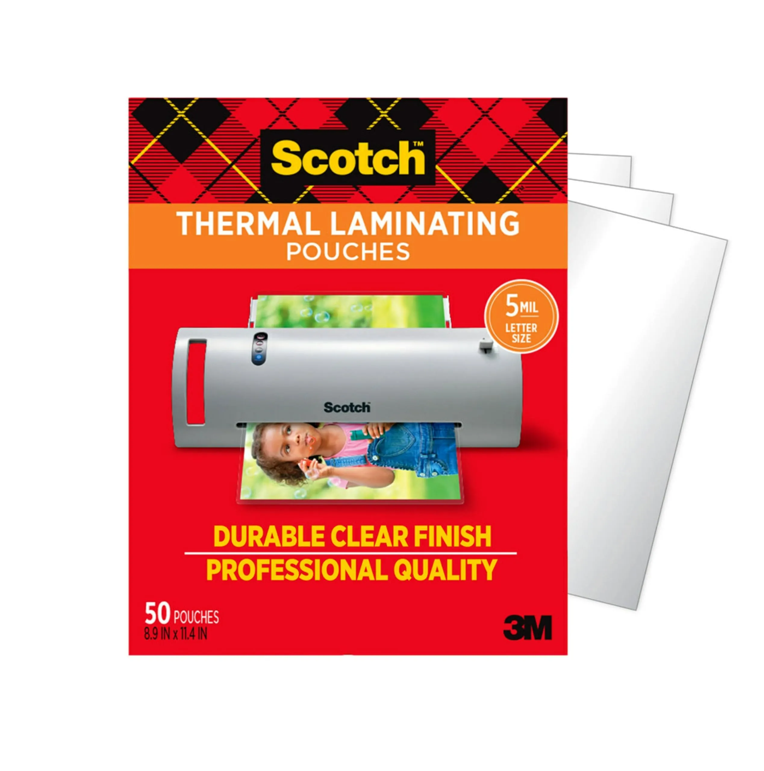 SCOTCH Thermal Laminating Pouches