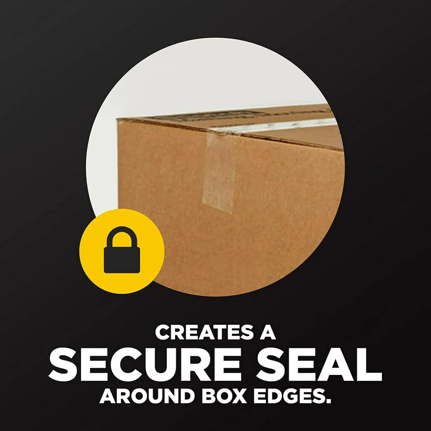 Scotch Box Lock Packaging Tape with Dispenser, 1.88 in x 800 in, Clear (195)