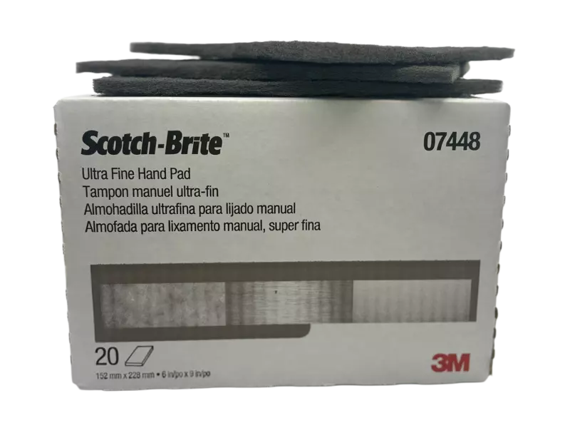 SCOTCH BRITE PAD GRAY BOX