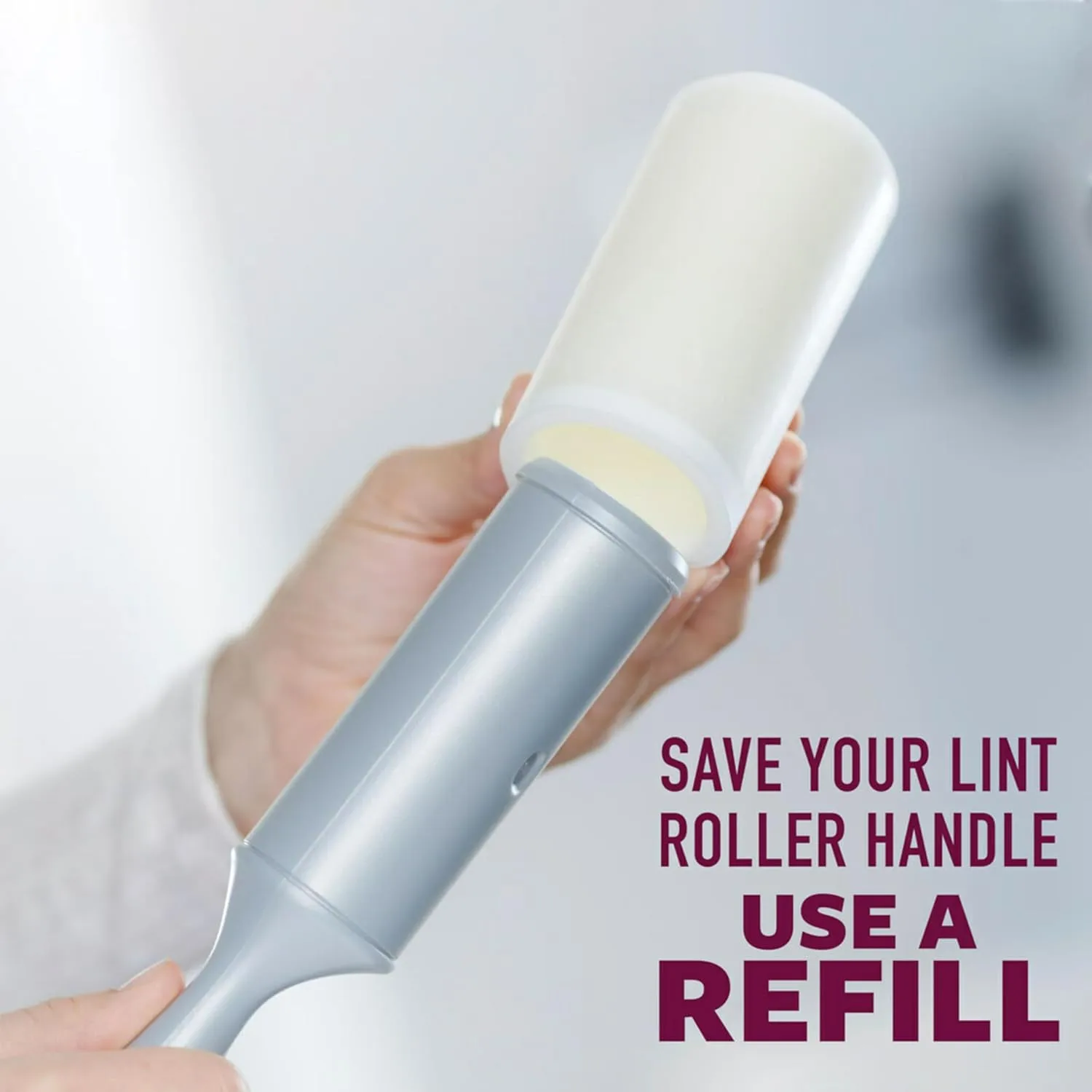 Scotch-Brite Pet Hair Pickup Extra Sticky Large Lint Roller, 1 Pack, 60 Sheets