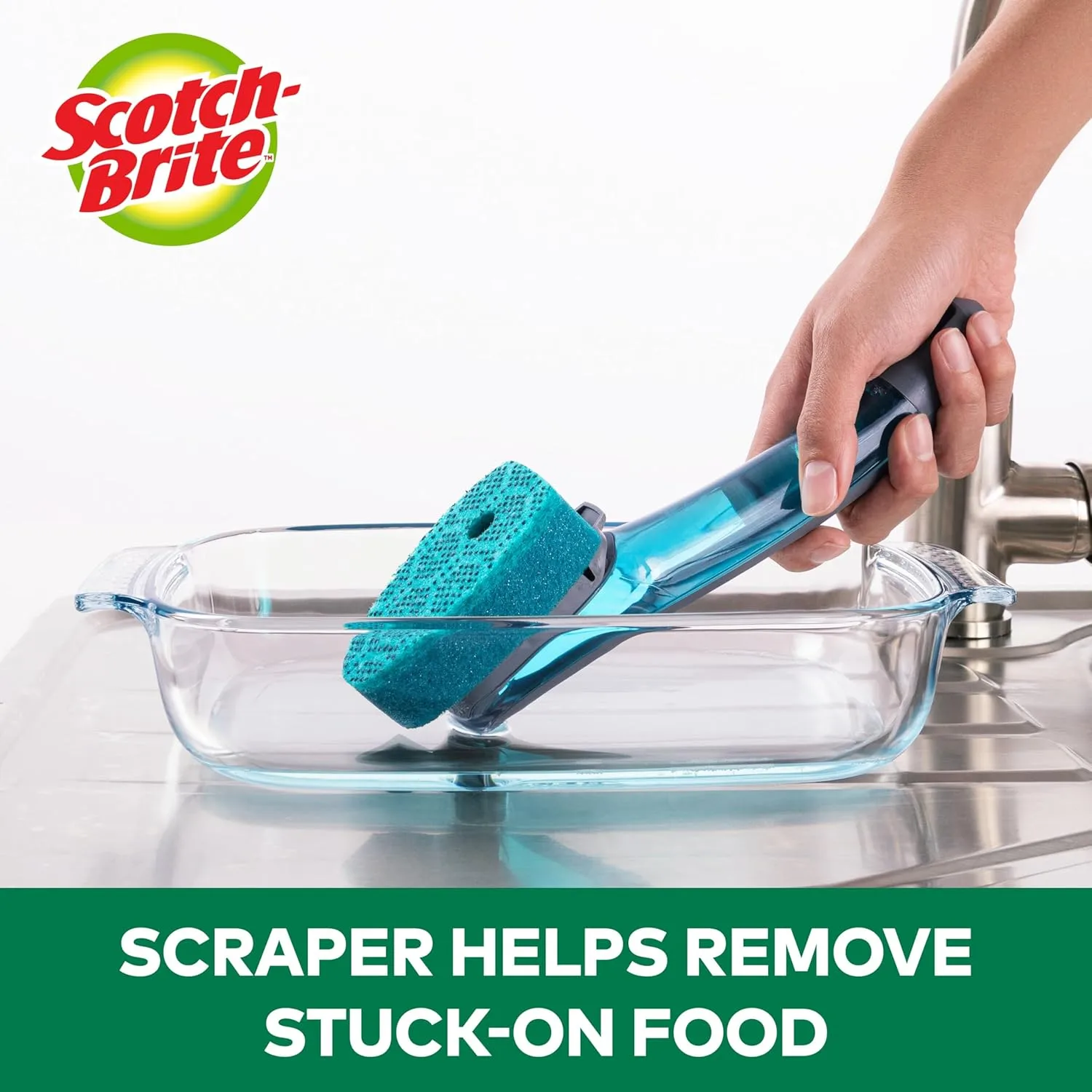 Scotch-Brite Soap Control Heavy Duty Dishwand - Leak-Free, 1 Count