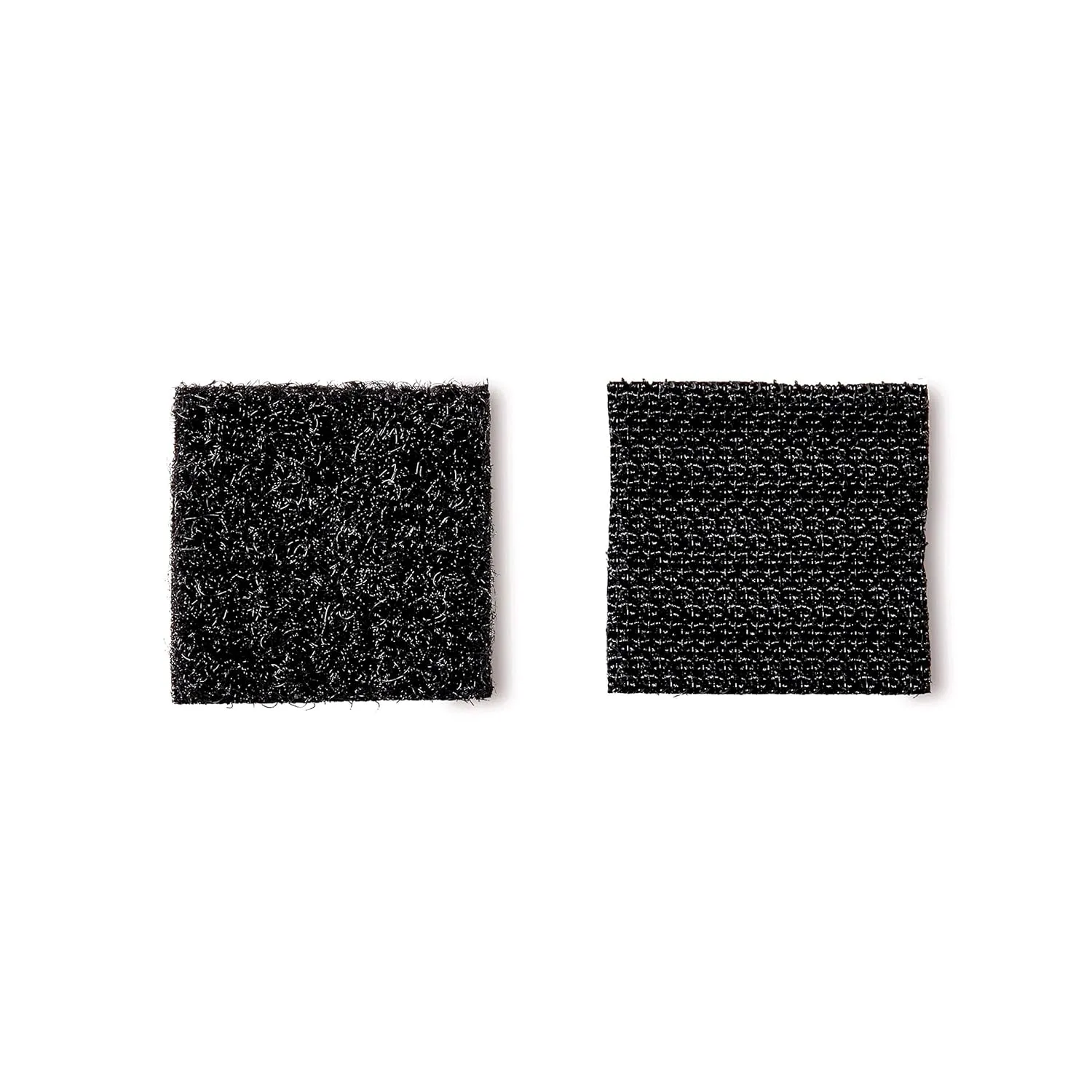 Scotch Multi-Purpose Hook and Loop Fasteners, Indoor, Black, 0.875" Square (Pack of 2)