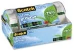 Scotch Magic Greener Tape with Dispenser, Clear, 3/4 in x 50 ft, 6 Rolls (6123)