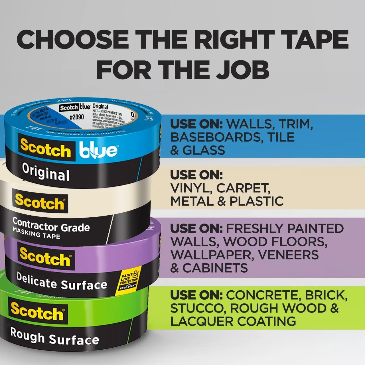 Scotch Contractor Grade Masking Tape