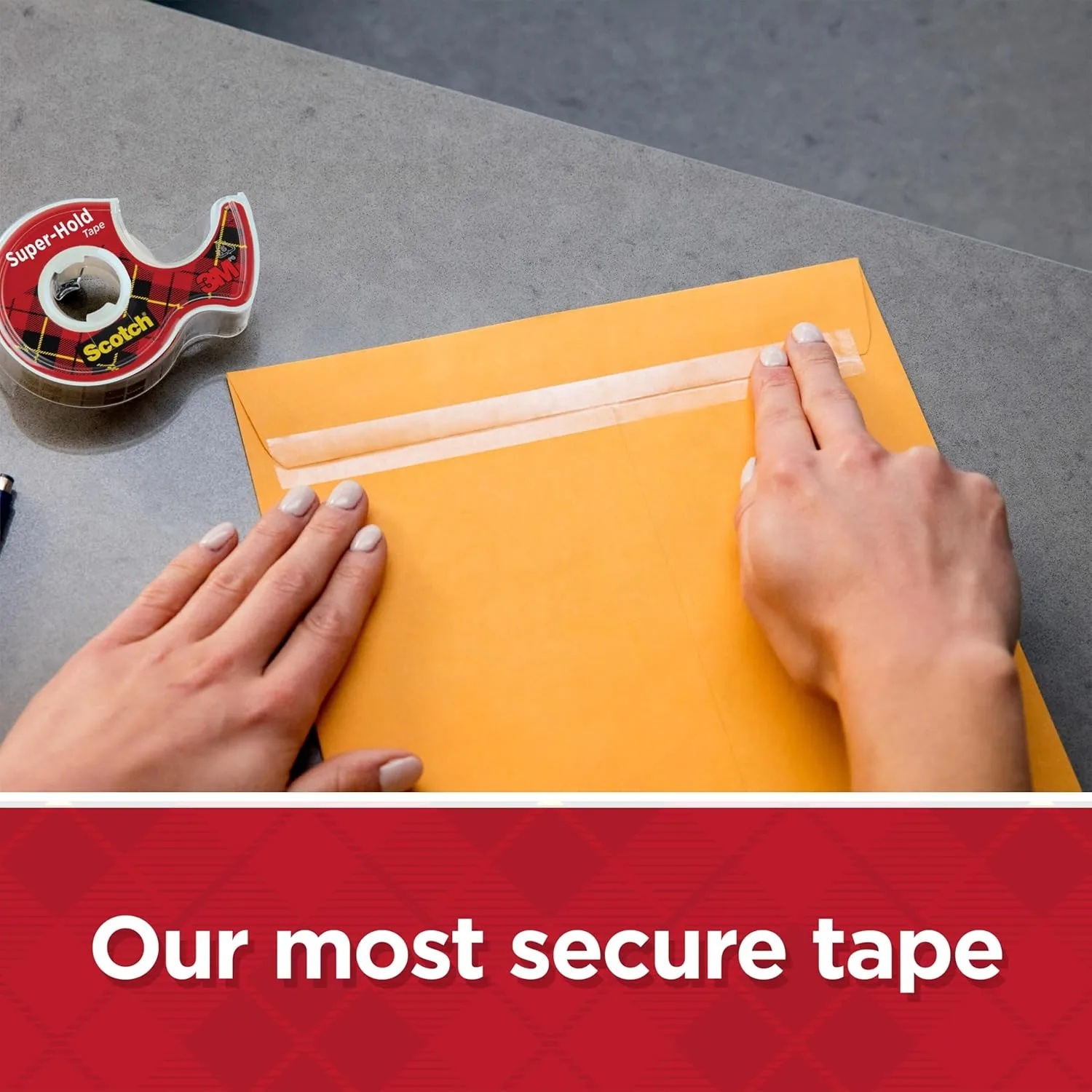 Scotch Shipping Pack, Complete Shipping Tape Dispenser Kit Super Hold Tape, 2 Heavy Duty Packaging Tape Rolls, and a Precision Mini Box Cutter Knife
