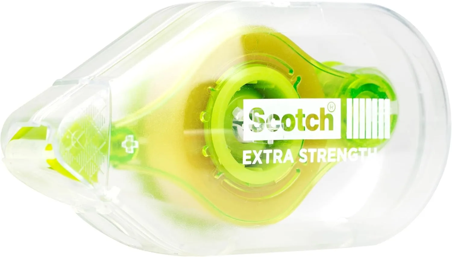 Scotch Adhesive Dot Roller, .31 in x 49 ft, Transparent Dispenser (6055)