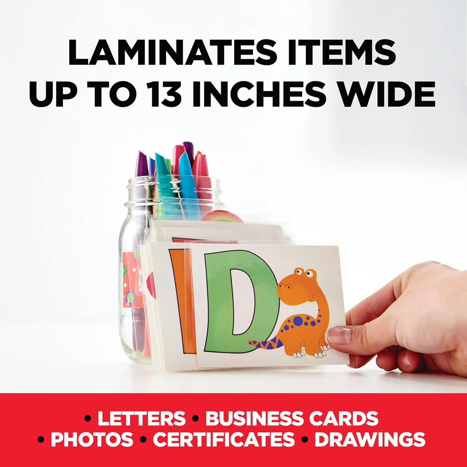 Scotch Thermal Laminator with 20 Letter Size Pouches, Ideal for Teachers, Small Offices, or Home (TL1302XVP)
