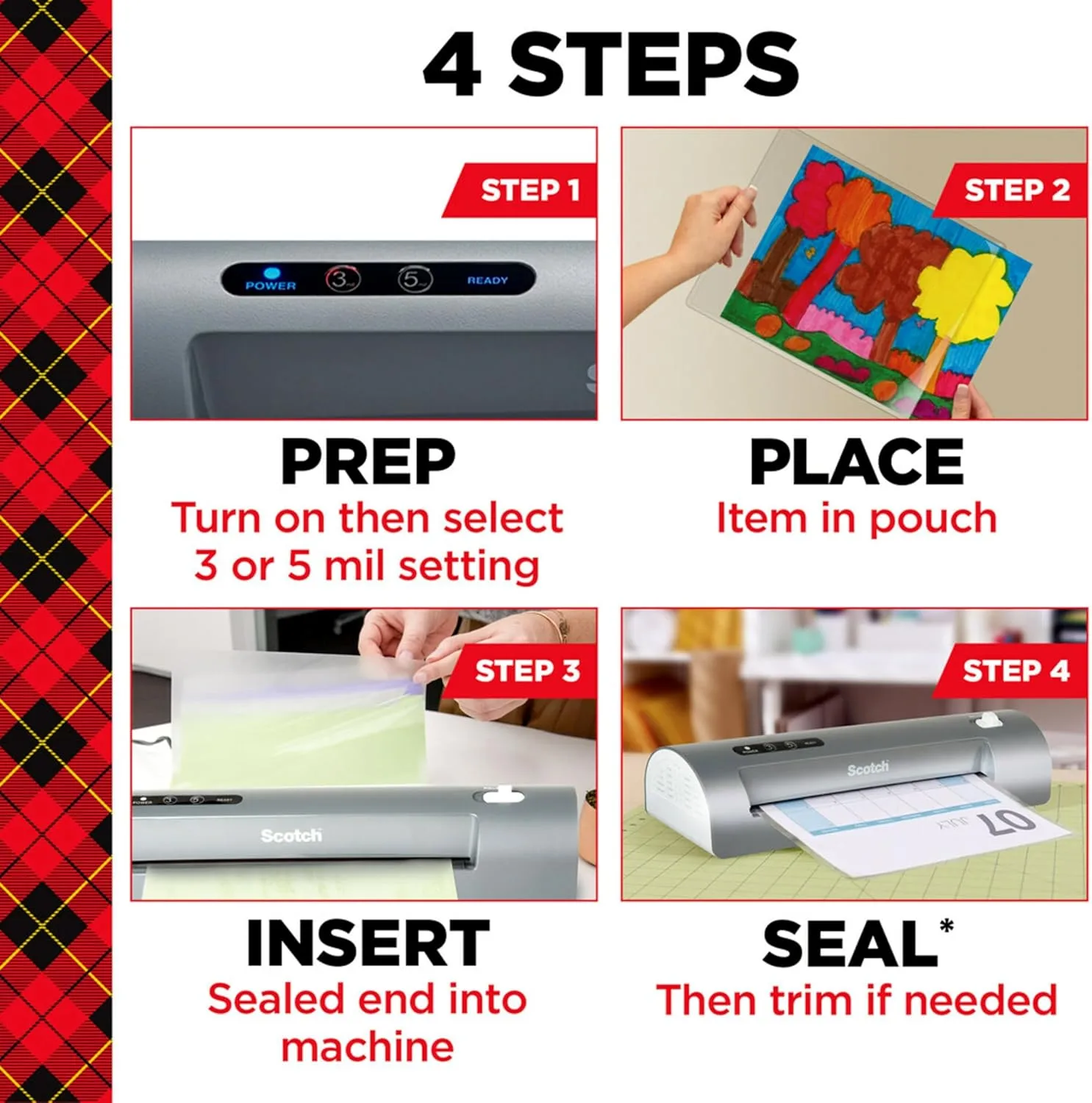Scotch PRO TL906 Thermal Laminator, Never Jam, 9-inch