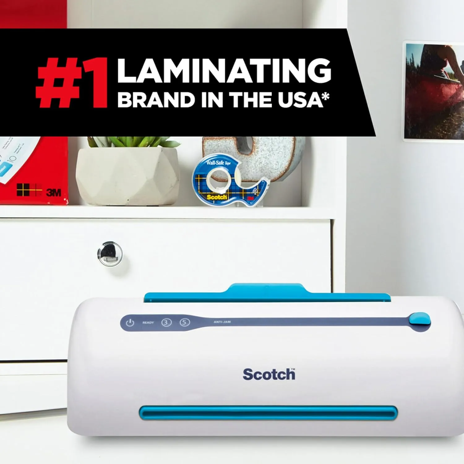 Scotch PRO TL906 Thermal Laminator, Never Jam, 9-inch