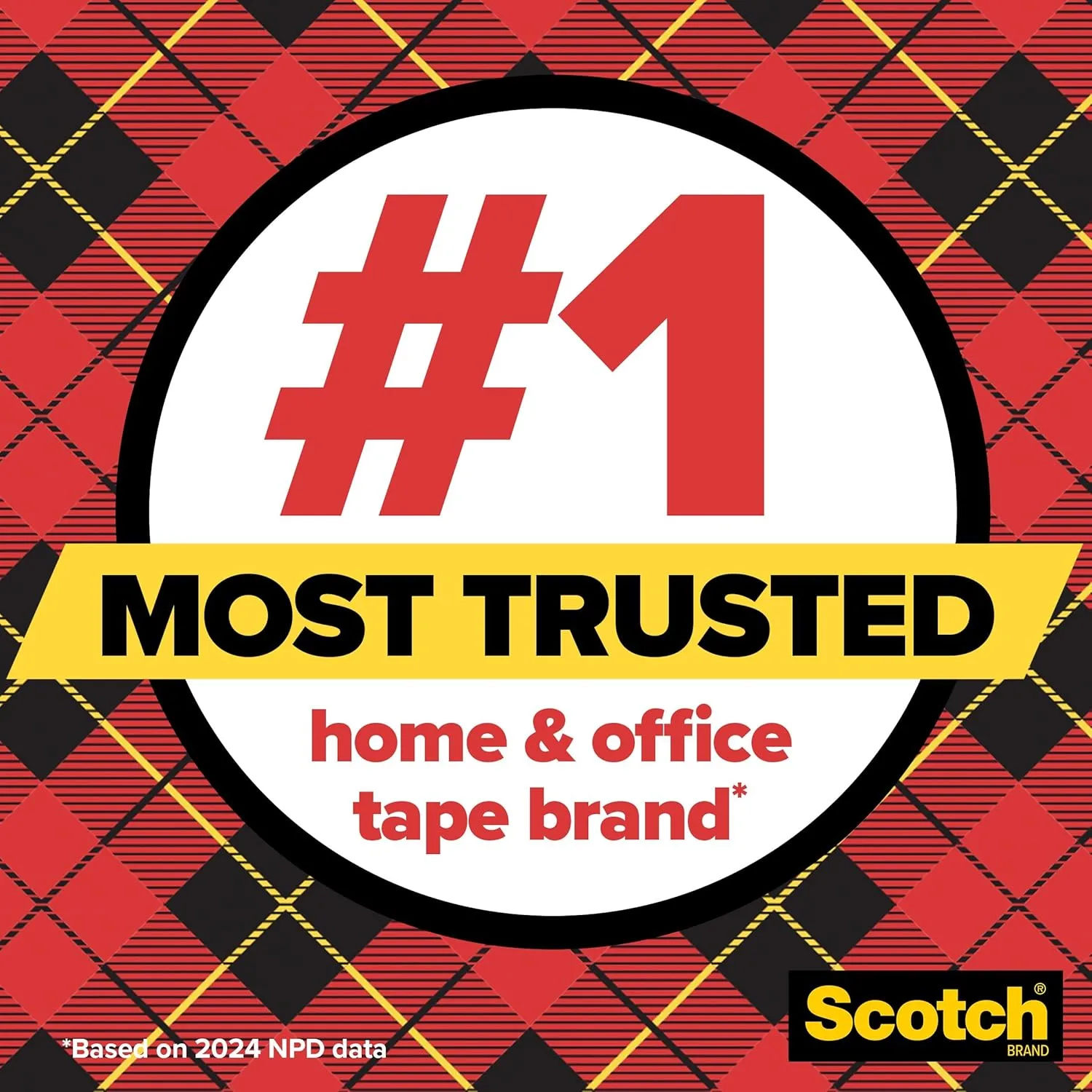 Scotch Transparent Tape, 3/4 in. x 1,000 in., 24 Clear Refill Rolls