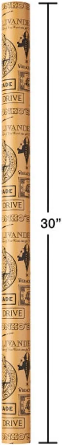 Scotch Gift-Wrap Bundle Variety Pack Tape, 6 Rolls and American Greetings Harry Potter Wrapping Paper Set with Gridlines, 3 Rolls, 30 in. x 14 ft. Tape + Wrapping Paper