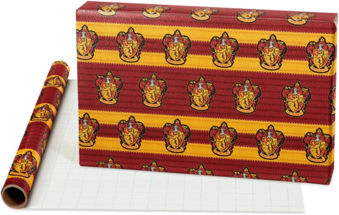 Scotch Gift-Wrap Bundle Variety Pack Tape, 6 Rolls and American Greetings Harry Potter Wrapping Paper Set with Gridlines, 3 Rolls, 30 in. x 14 ft. Tape + Wrapping Paper