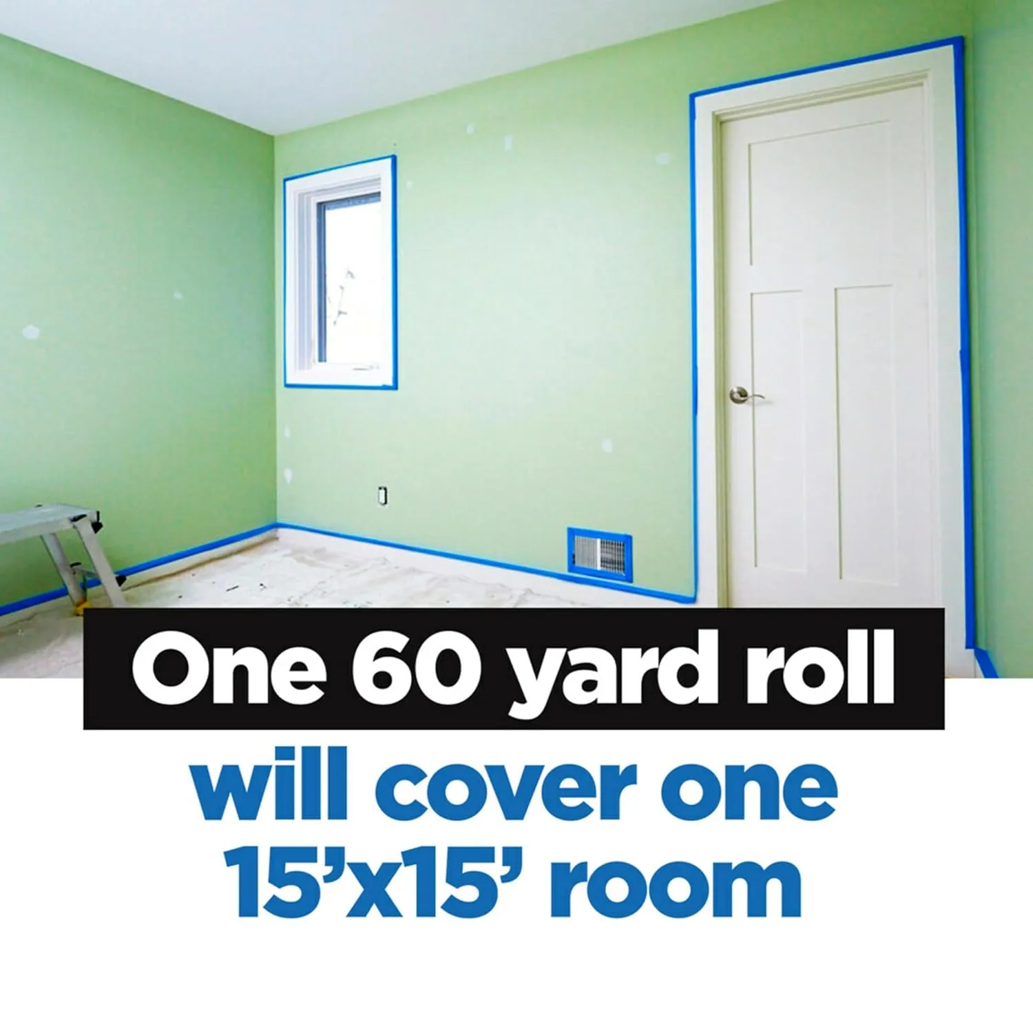 ScotchBlue Original Multi-Surface Painters Tape, 2 Inch Wide (1.88 In. x 60 Yds)