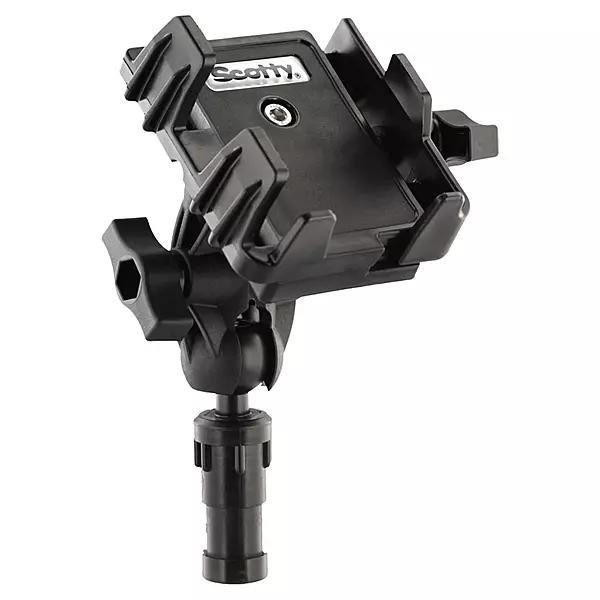 Scotty 0139 Phone Holder w/Post, Track & Rail Mounts