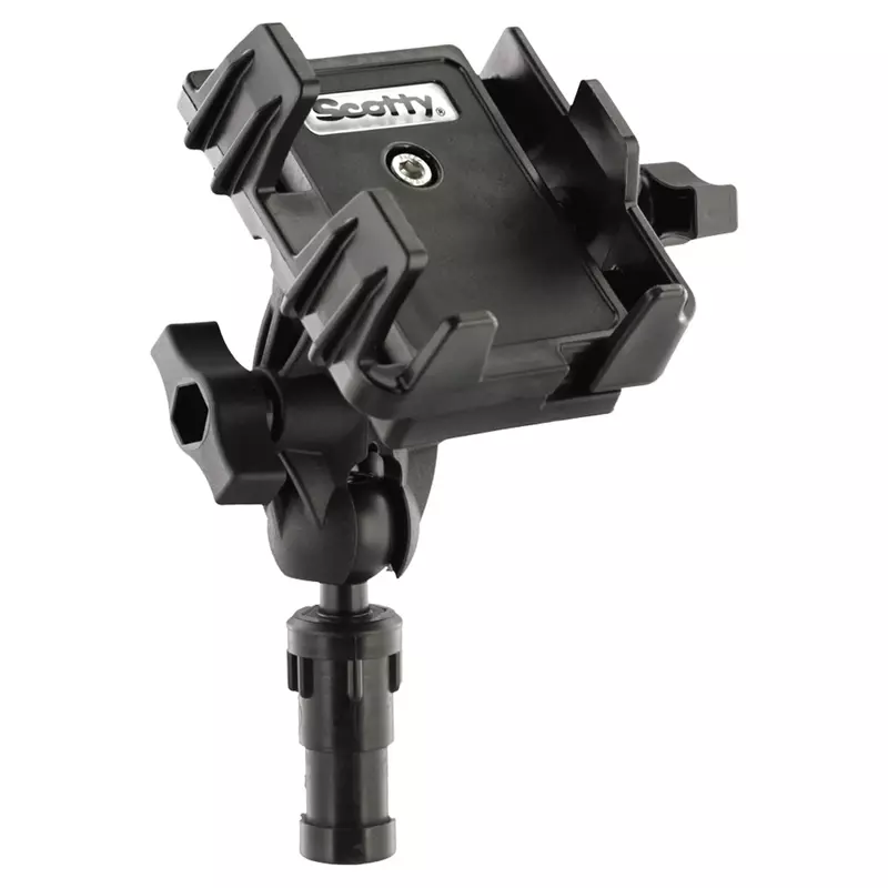Scotty 0139 Phone Holder w/Post, Track & Rail Mounts