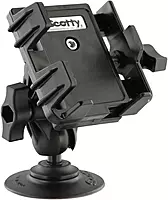 Scotty 0139 Phone Holder w/Post, Track & Rail Mounts