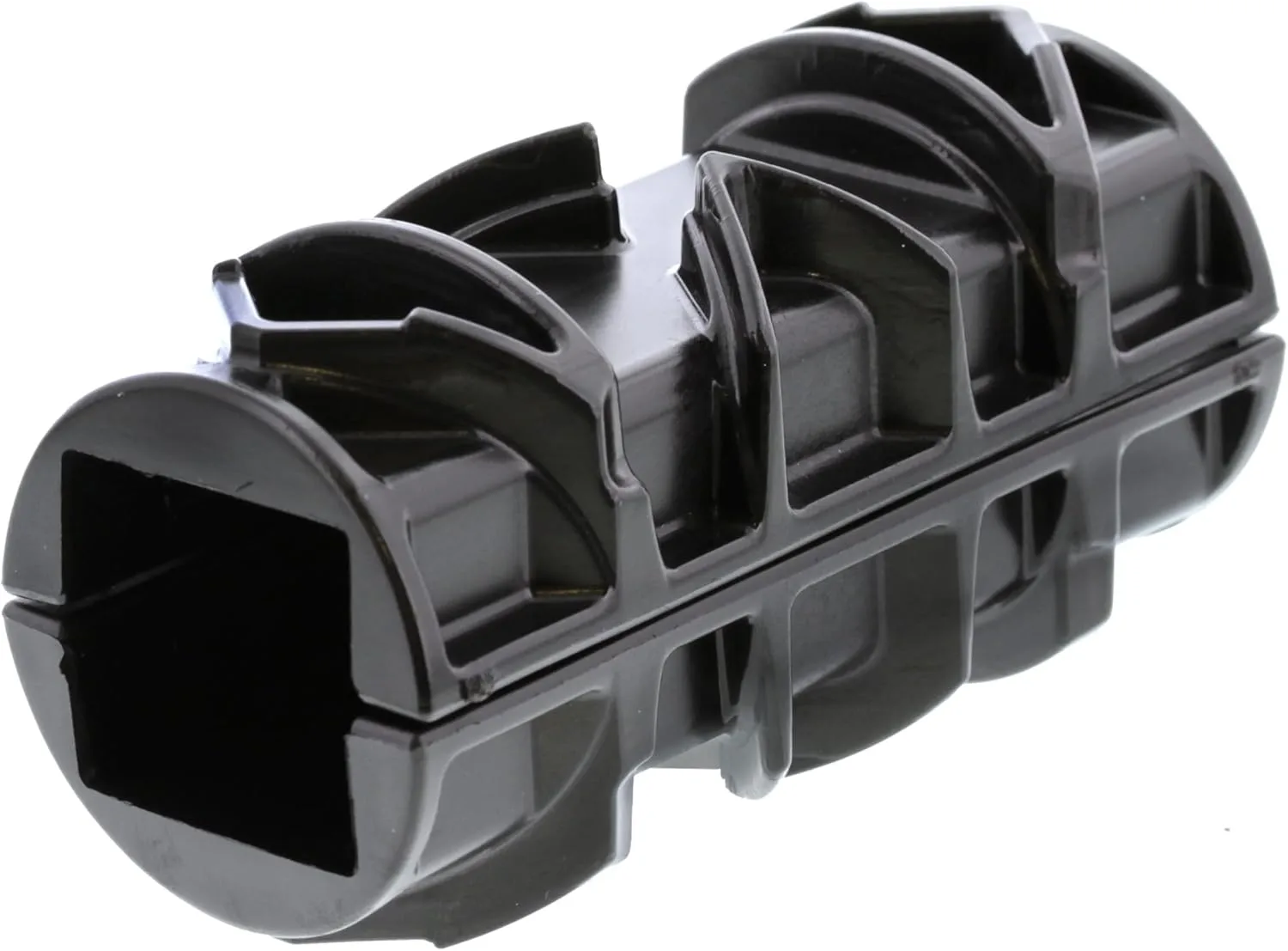 Scotty #0320 Rail Mount Adaptor 2-Inch Round, Black