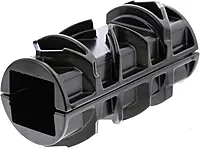 Scotty #0320 Rail Mount Adaptor 2-Inch Round, Black