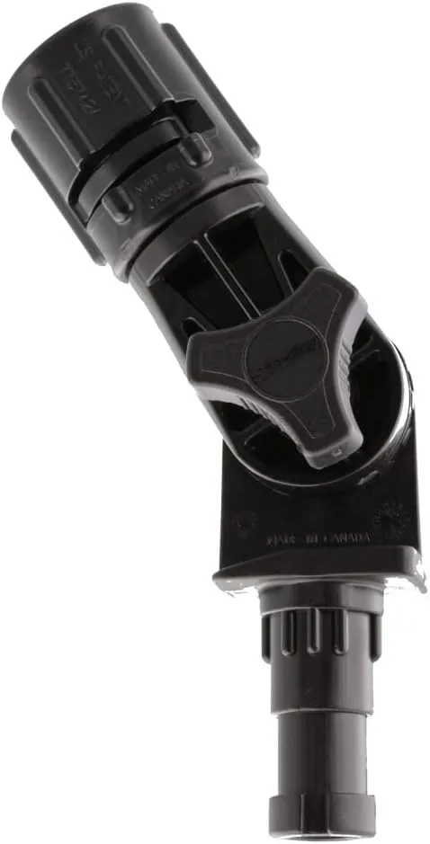 Scotty 0428 Gear Head Post Mount - Black